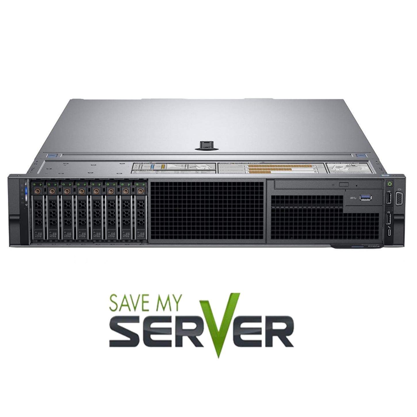 Dell PowerEdge R740 Server | 2x Gold 6130=32 Cores | H740P | Choose RAM/ Drives