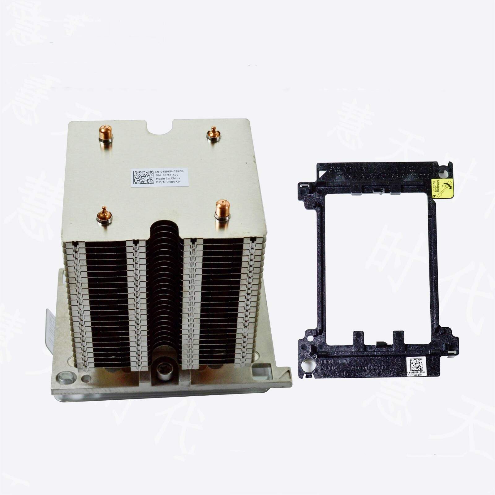 New Dell PowerEdge T440 T640 Heatsink Air Cooler 489KP 0489KP w/ Bracket