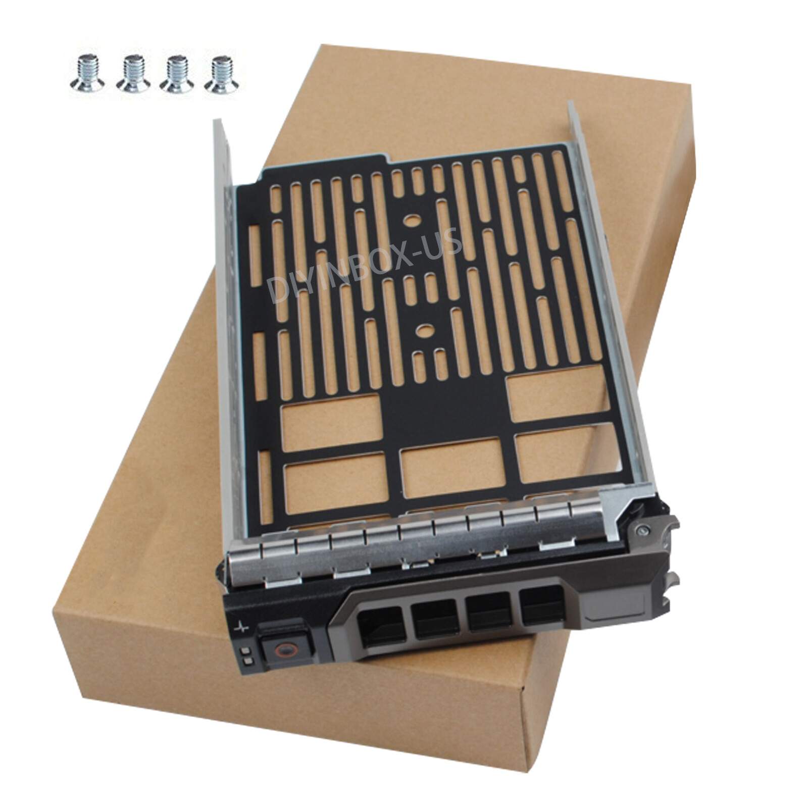 Dell 3.5″ LFF SAS SATA HDD Drive Caddy Try For Dell PowerEdge R730 R720 R520