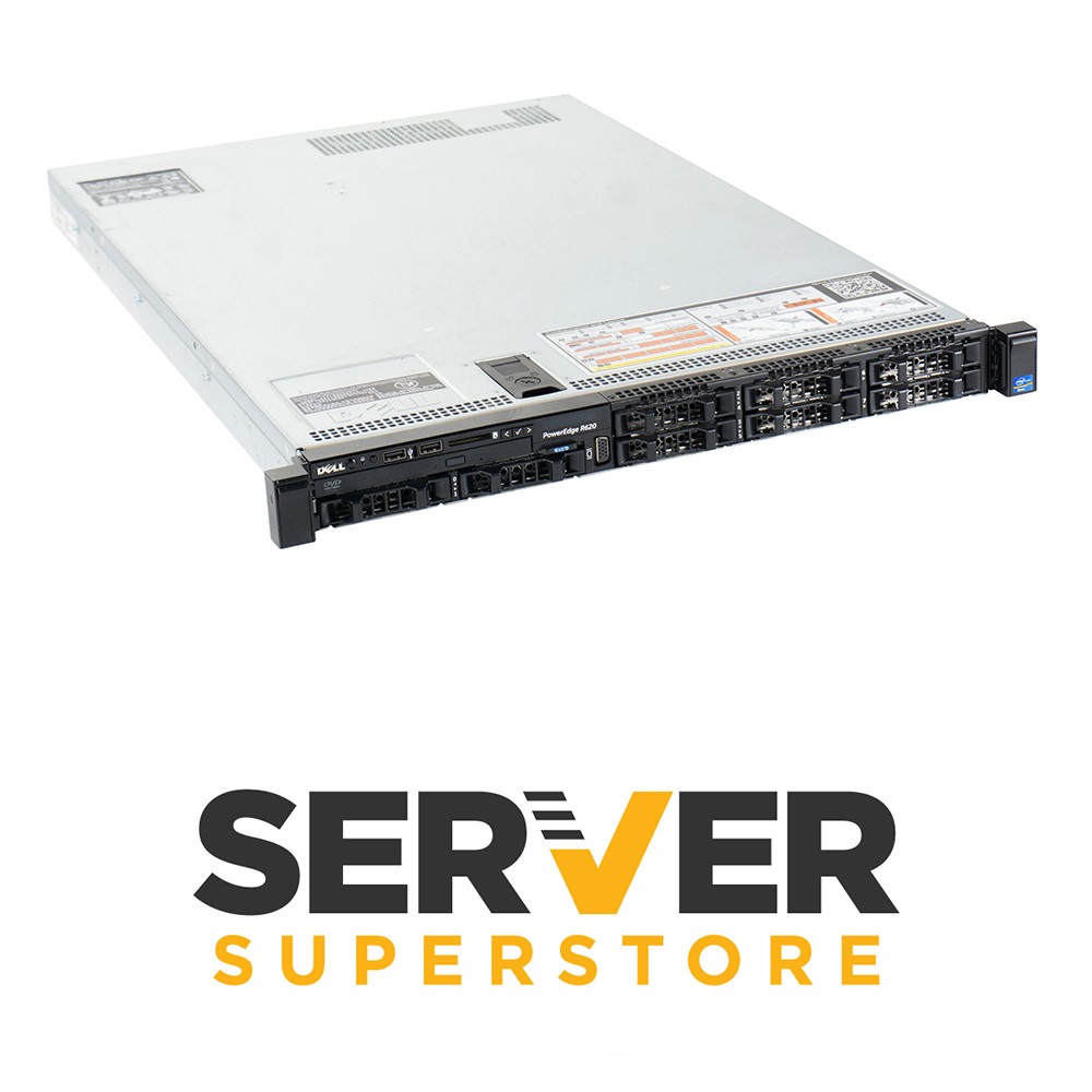 Dell PowerEdge R620 8-Bay 2x E5-2680 V2 = 20 Cores H710 16GB RAM 2x 600GB SAS
