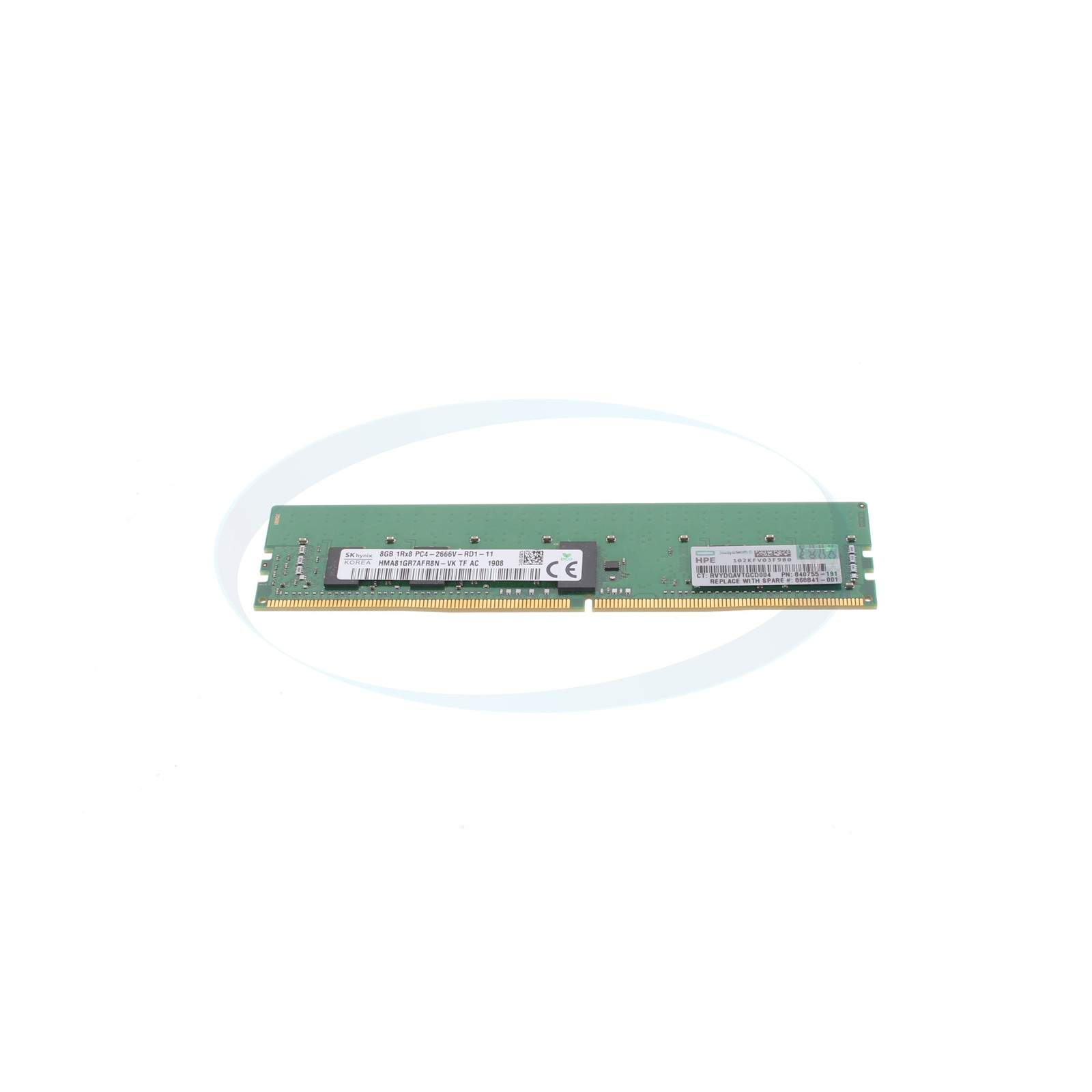 HP 868841-001 8GB PC4 2666V 1Rx8 Memory Module