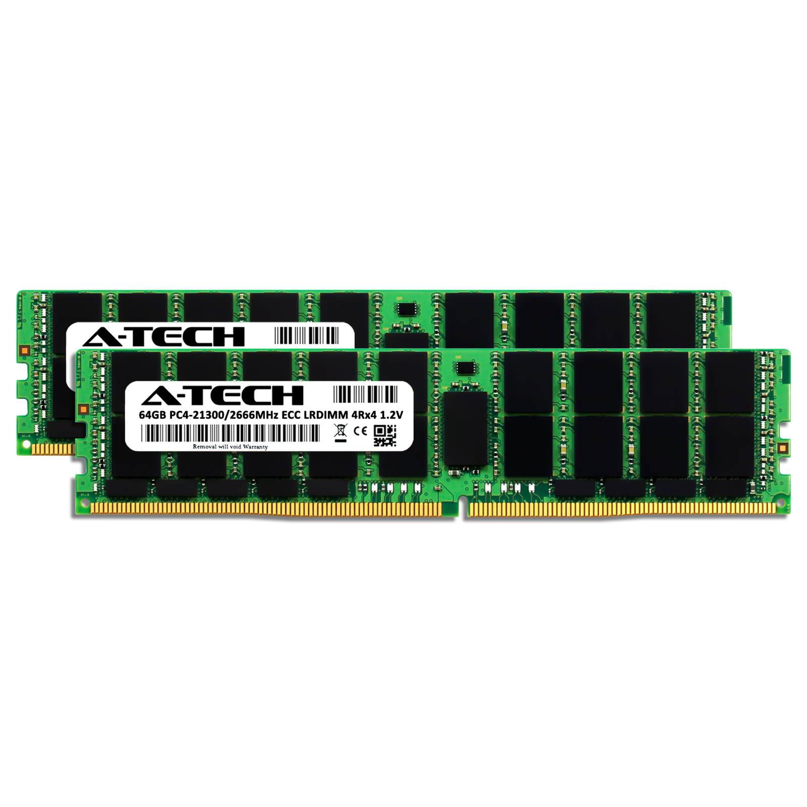 128GB 2x 64GB PC4-2666 LRDIMM Dell PowerEdge M830 R630 T630 M640 T640 Memory RAM