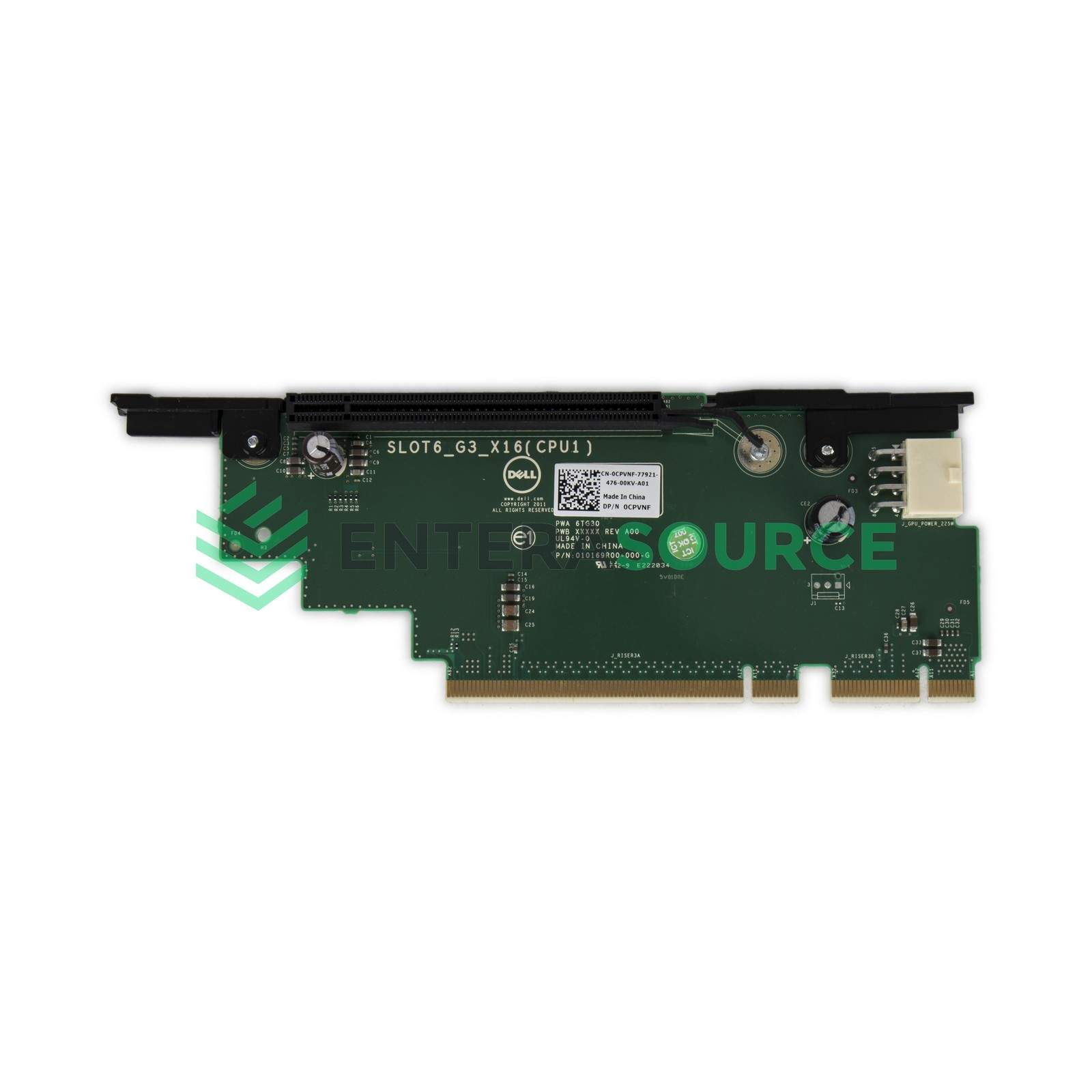 Dell CPVNF PowerEdge R720 R720xd Riser 3 Card