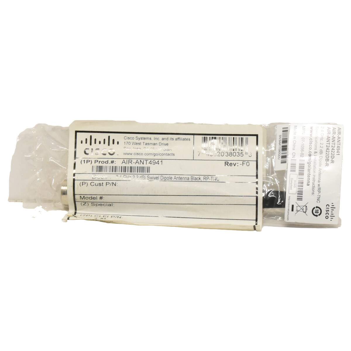 Cisco AIR-ANT4941 Access Point Antenna Aironet 2.4GHz NEW/NEW