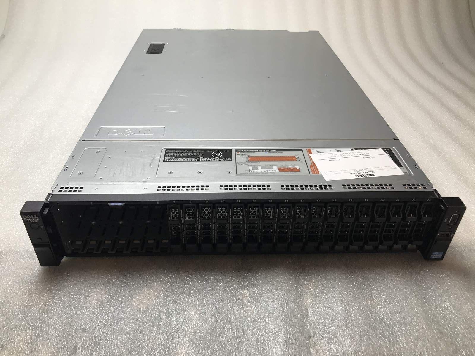 Dell PowerEdge R720xd 2U Server 2x Xeon E5-2640 v2 16 Cores @ 2.0Ghz 32GB RAM