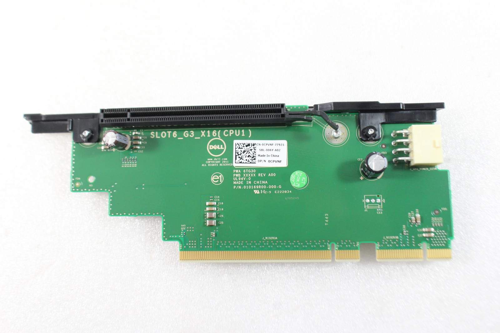 Dell PowerEdge R720 R720XD Riser Card Board 3 Slot 6 PCI-E 3.0 x16 CPV