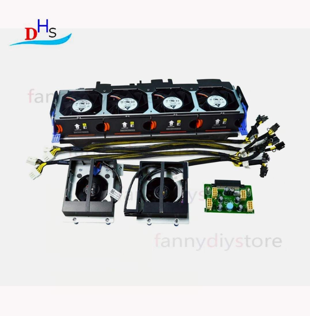 New For Dell Poweredge T640 GPU High Performance Fan Upgrade Kit 0KJN71 KJN71