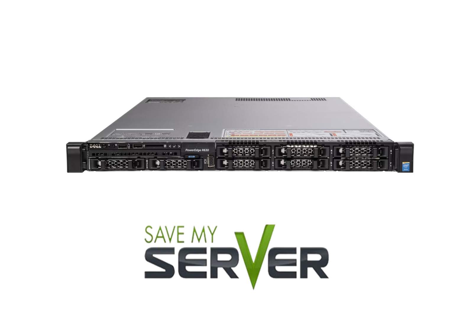 Dell PowerEdge R630 Server|2x Xeon E5-2680 v4 28-Core|64GB DDR4|H730P | 8x 2.5″