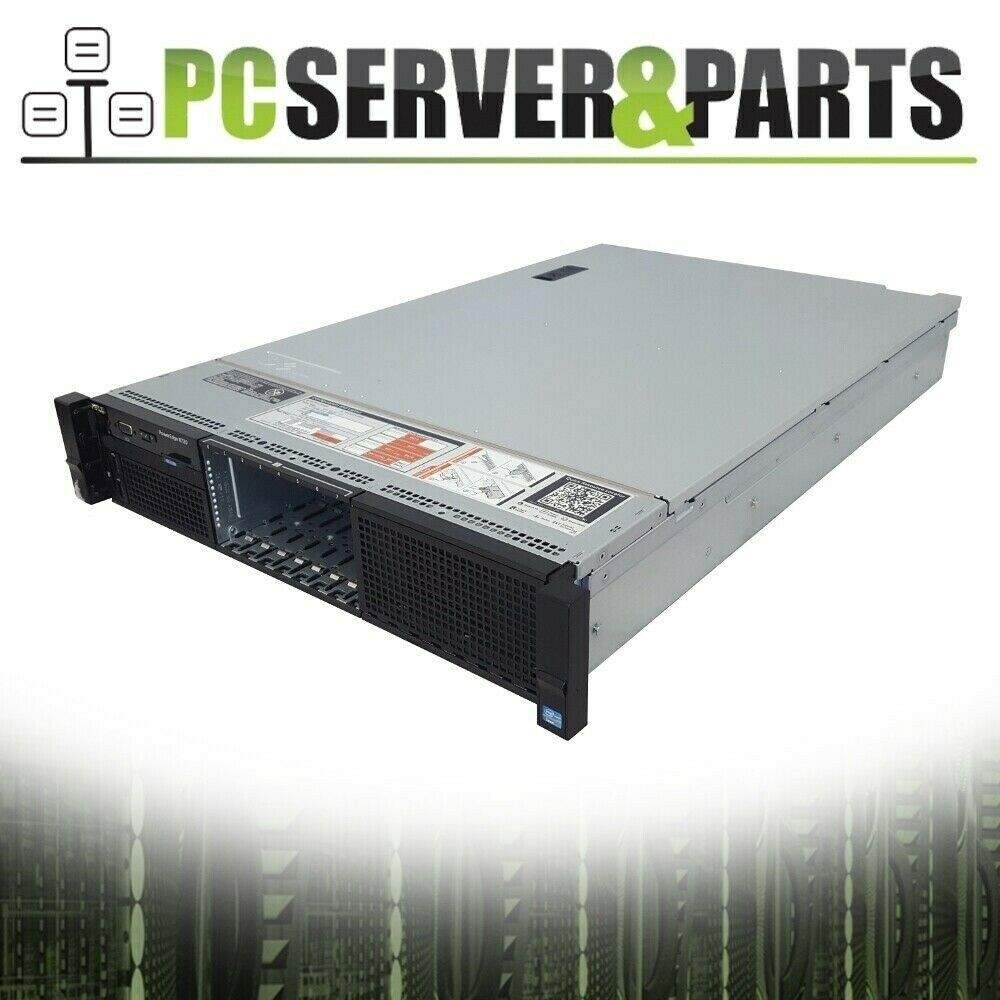 Dell R720 8B SFF 20-Core 2.50GHz Xeon E5-2670 v2 128GB 8x 600GB 2.5″ 10K H710