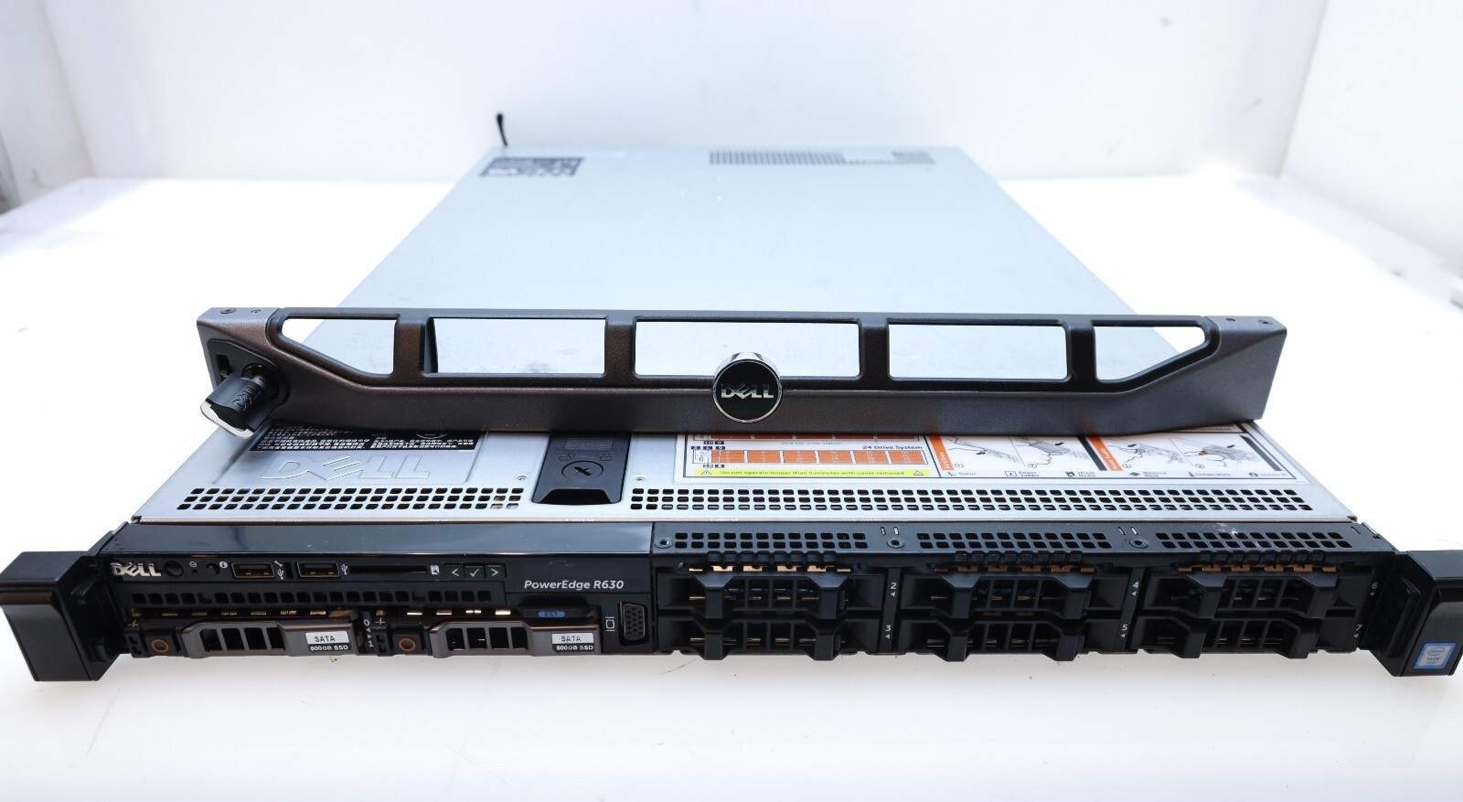 DELL PowerEdge R630 Server 2x E5-2620v3 12 Cores 64GB ECC Ram 2x800GB SATA H730