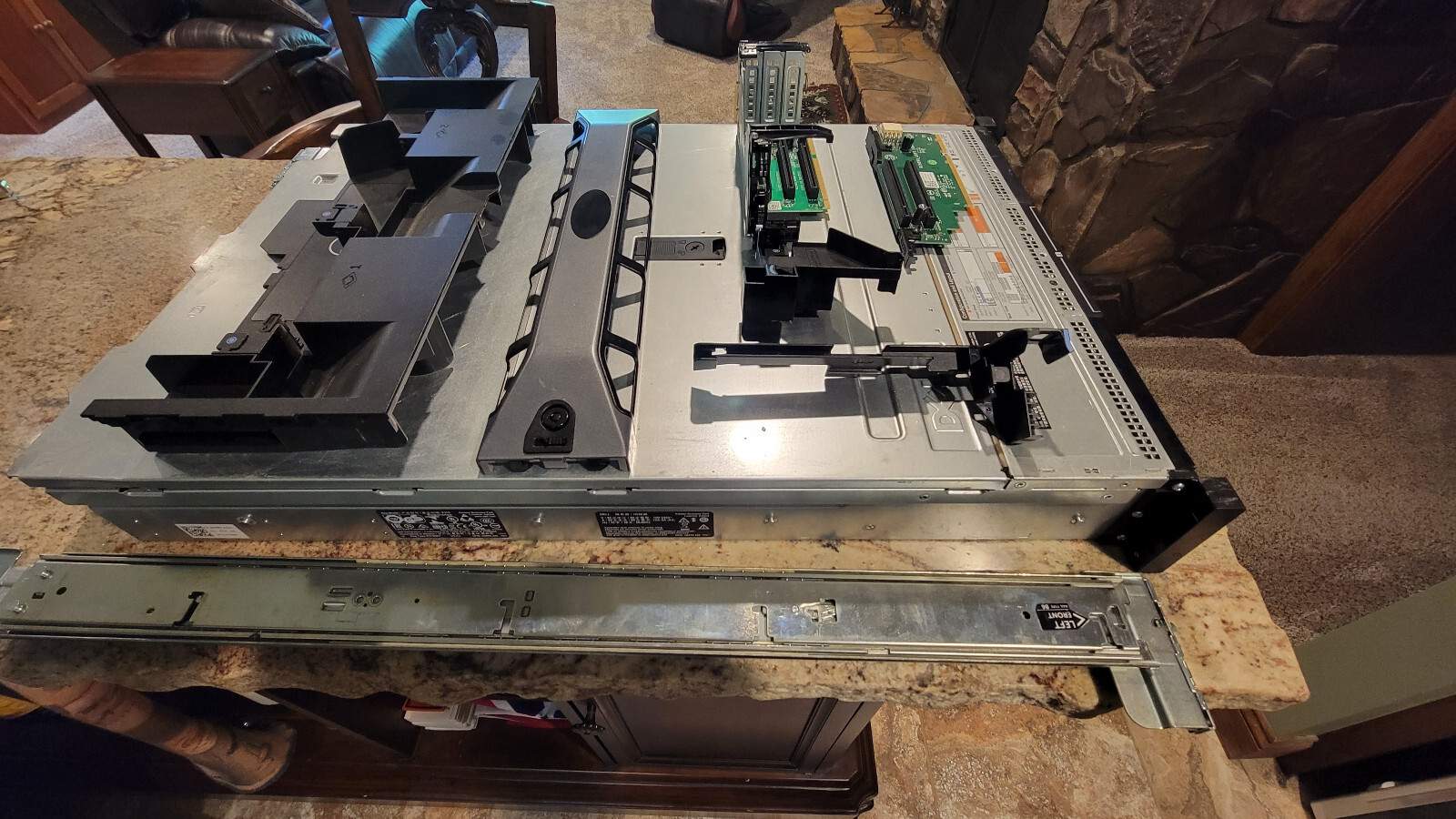 DELL POWEREDGE R730 SERVER 8 BAY SFF 2.5″ BAREBONES EMPTY CHASSIS 0CMMN RK5TK