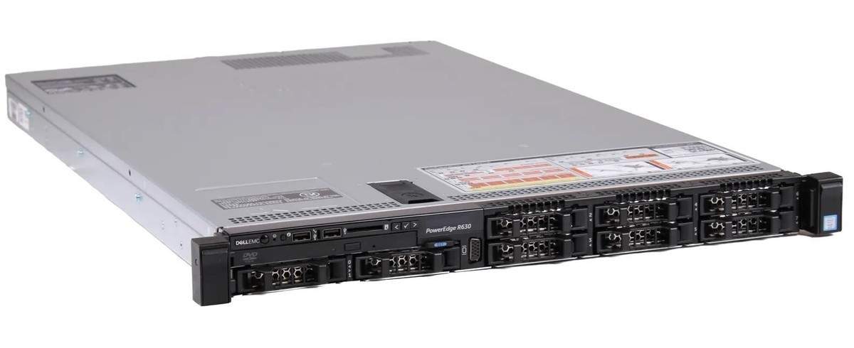 G2U Dell PowerEdge R630 8xSFF 2xIntel Xeon E52680 V3 64GB RAM 2x1100W PSU No HDD