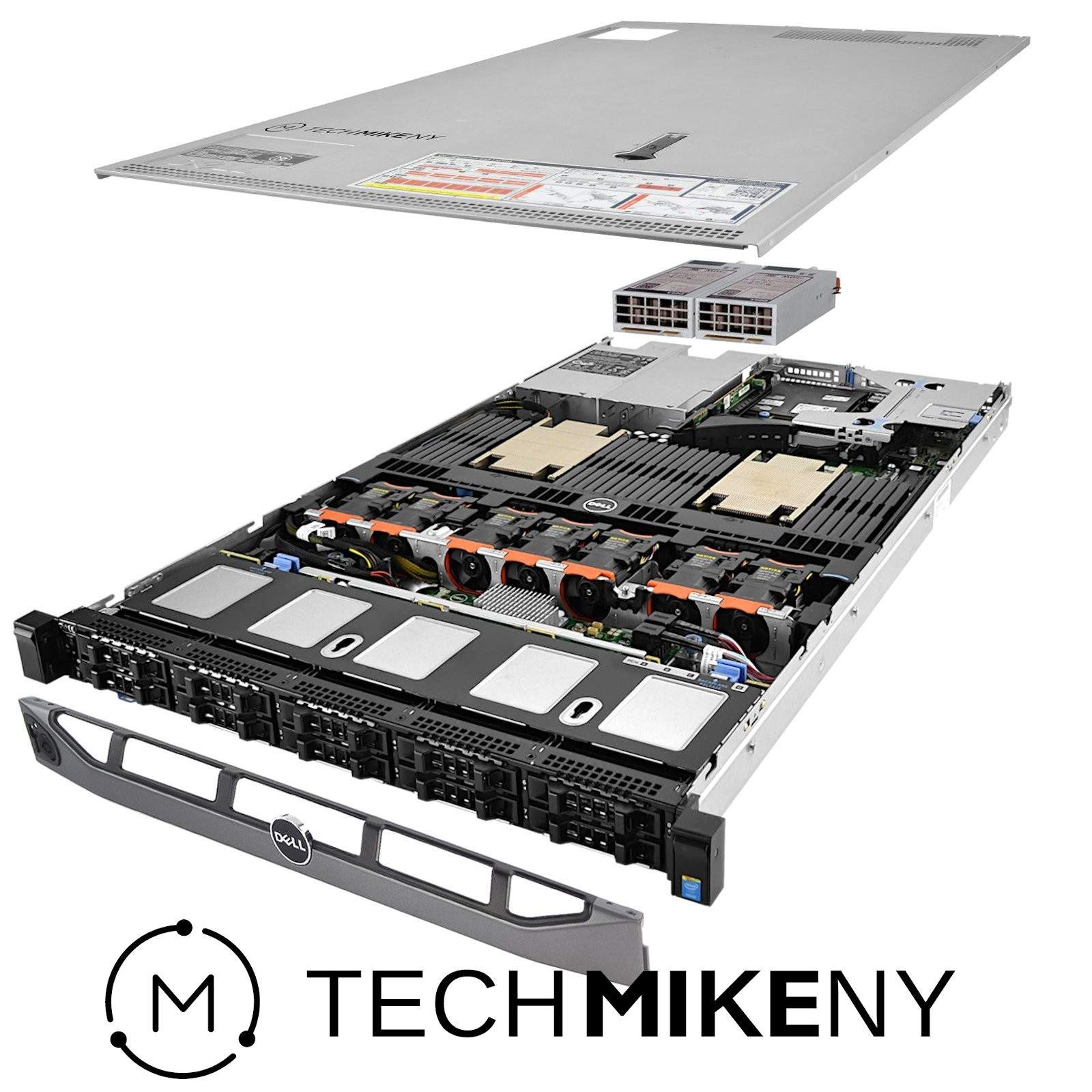 Dell PowerEdge R630 Server 10-Bay 2x E5-2697v3 2.60Ghz 28-Core 128GB RAM Rails