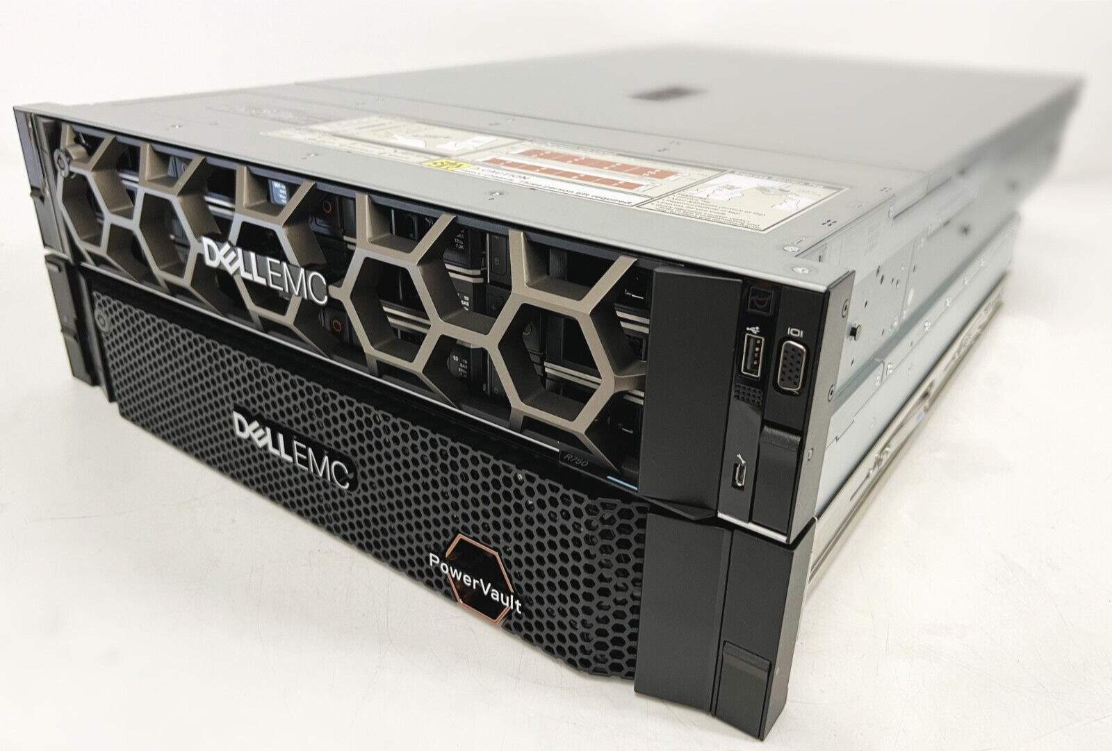 Dell PowerVault ME4024 1x R750 14.4TB 56-Core 256GB DAS Configuration