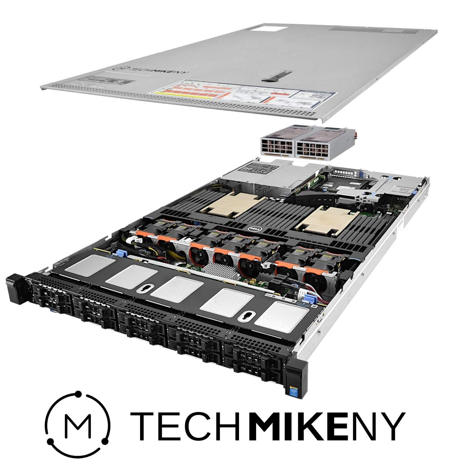Dell PowerEdge R630 Server 2x E5-2667v4 3.20Ghz 16-Core 64GB RAM 1x 1TB 9x 1.8TB