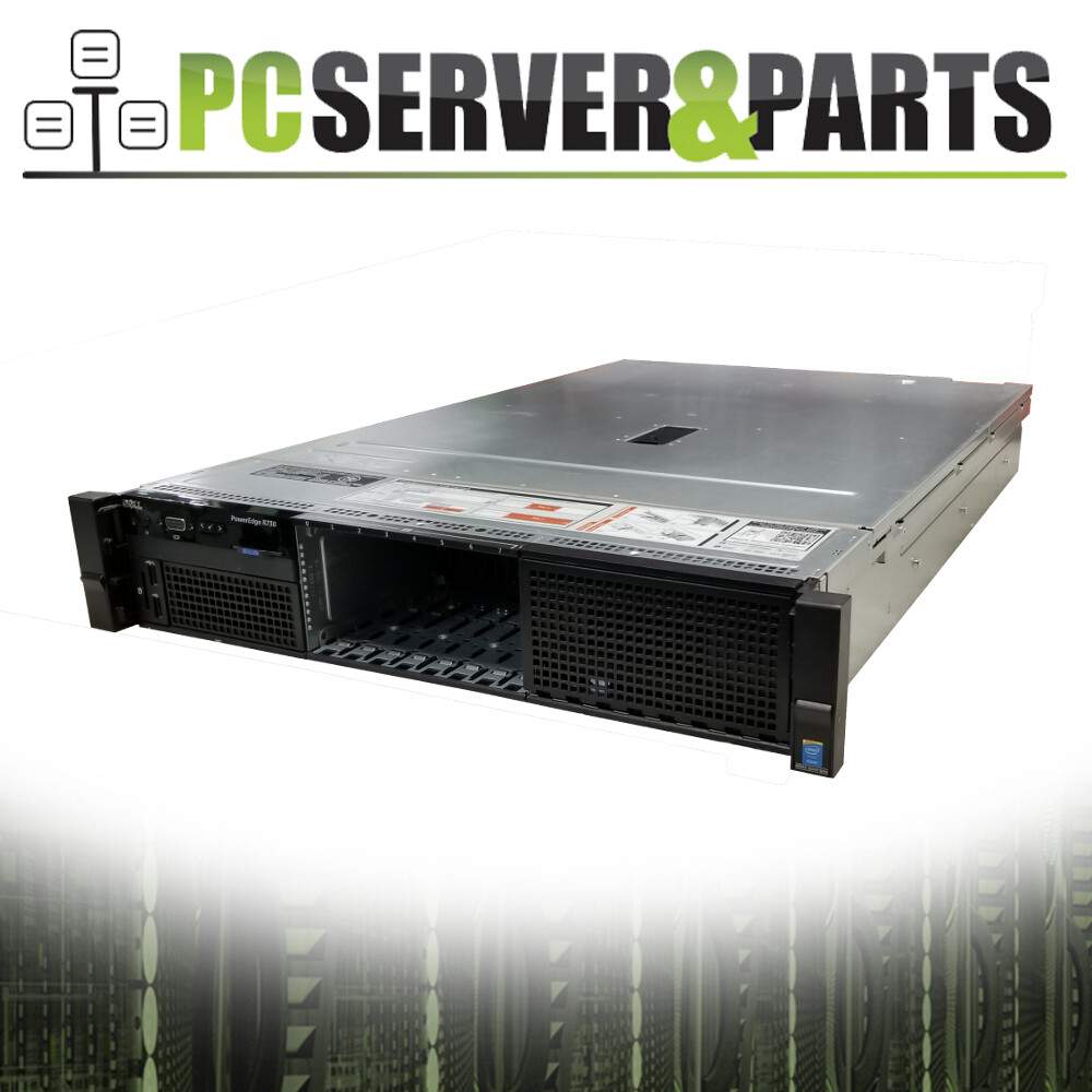 Dell PowerEdge R730 Server / 1x E5-2640 V3 = 16 Cores / 32GB / H730 / 8x Trays