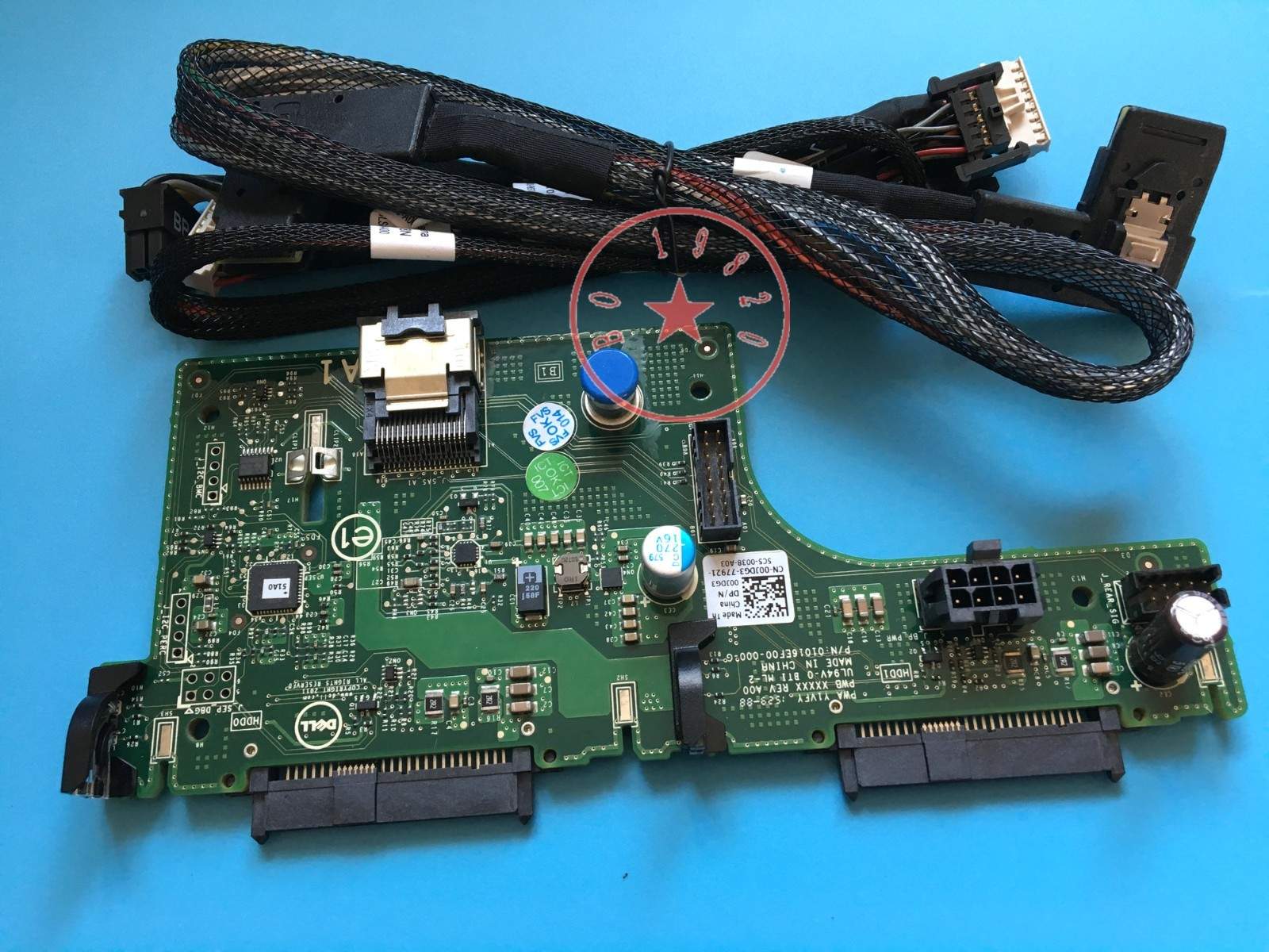 REAR FLEX BAY 2.5″ DRIVE BACKPLANE KIT DELL POWEREDGE R720XD 2.5″ CHASSIS 0JDG3