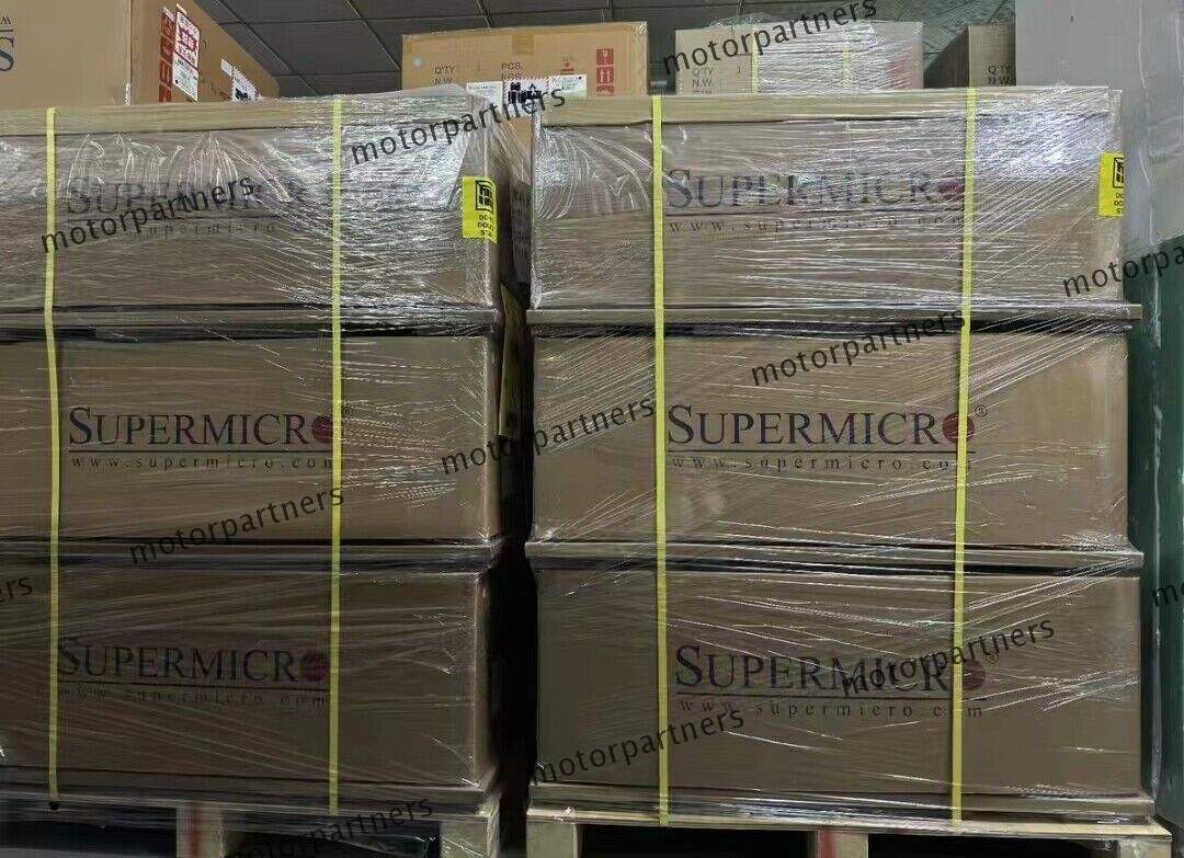 Supermicro AS-4124GS-TNR 4U 8 GPU Server, 2x AMD 7663 CPU, 4x RTX 3090 Turbo GPU