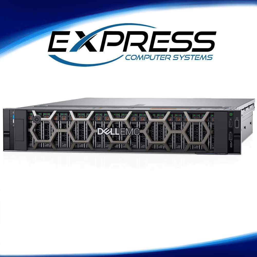 Dell PowerEdge R740XD 24x NVMe 2x HS No RAM No Drives 2x PSU Rail Kit No Trays