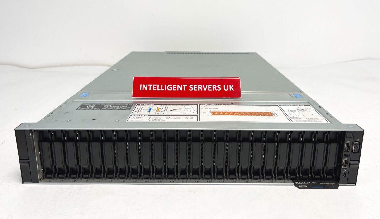Dell PowerEdge R7515 Server 1x  EPYC 7302 3GHz 128GB H740P 48TB 12G SAS Rack