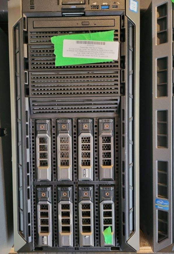 Dell Poweredge T640 8×3.5″ Bay LFF 2x Gold 5120 256GB H330 2x960GB SSD 6x4TB HDD