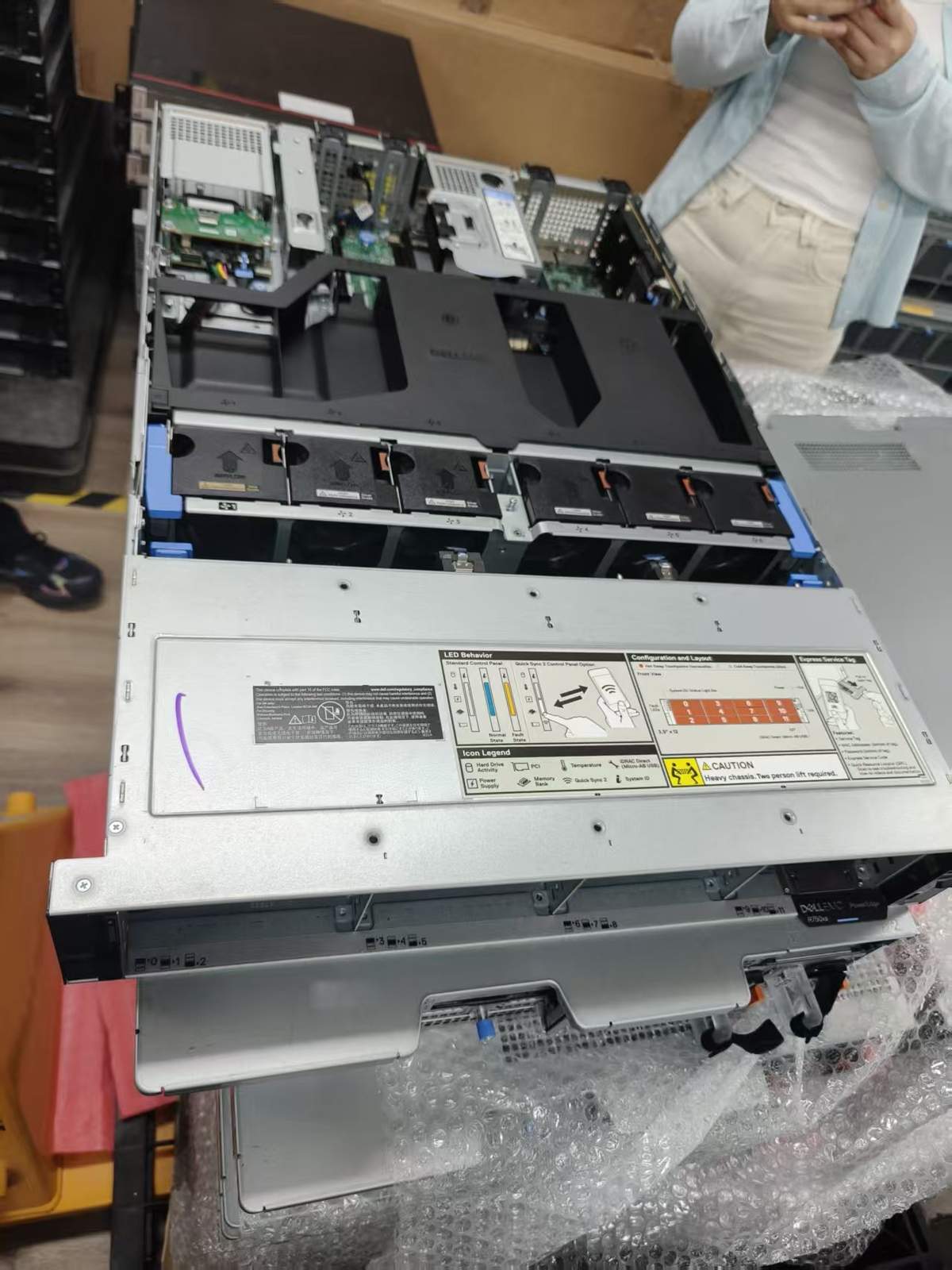 Dell PowerEdge R750XS Server 12X3.5″/2X800W PSU/H755 Raid Card