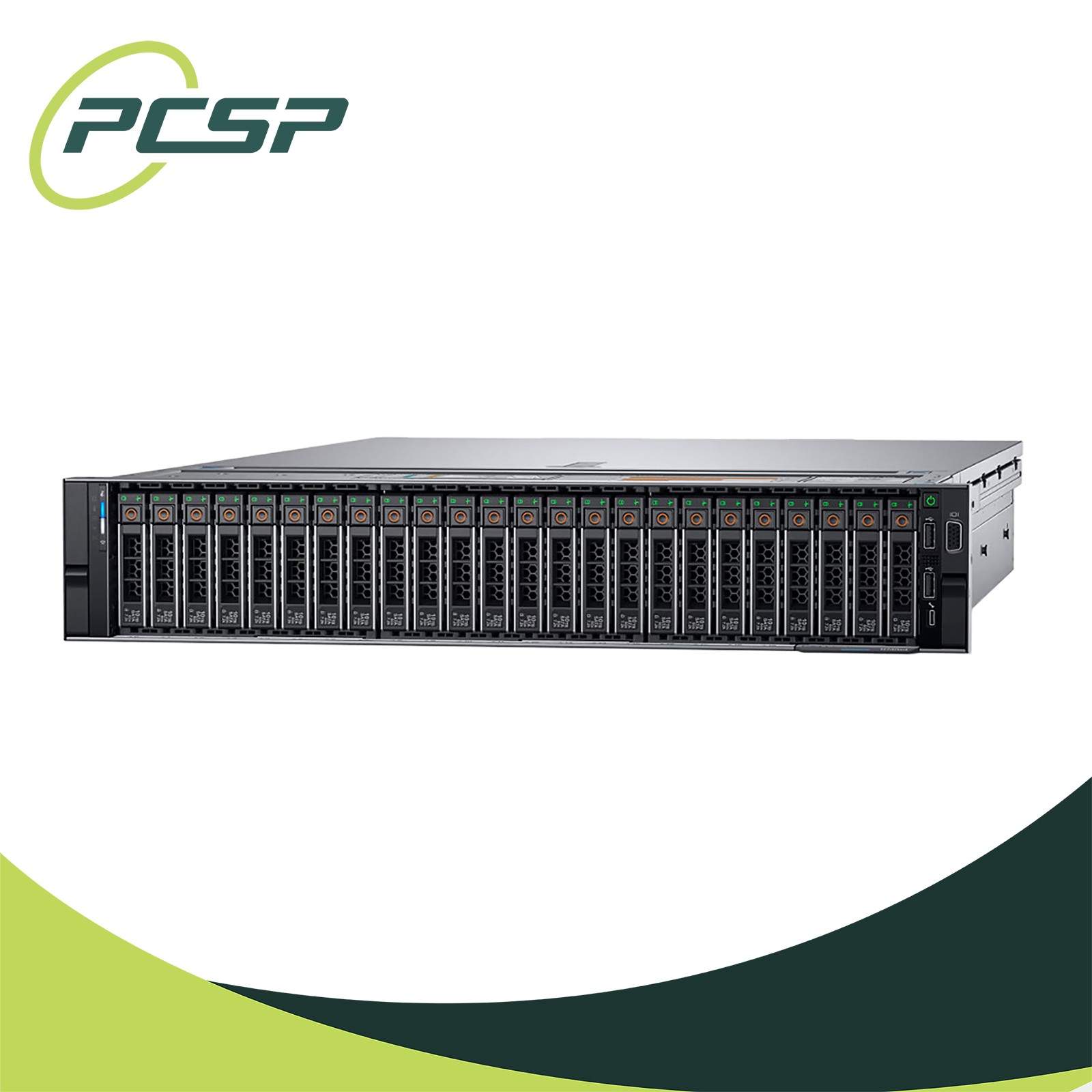 Dell PowerEdge R740XD 24B 2x Gold 6234 64GB DDR4 H730p X520/I350 2x 960GB SSD
