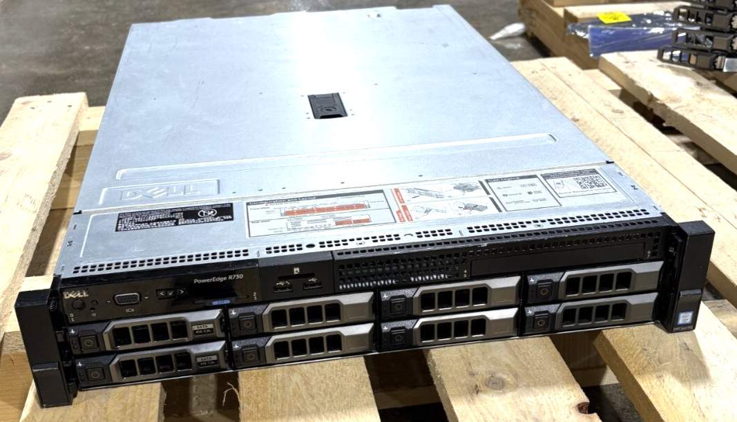 Dell PowerEdge R730 2U Server 2x Xeon E5-2640 v3 2x PSU – NO HDDs/RAM/OS