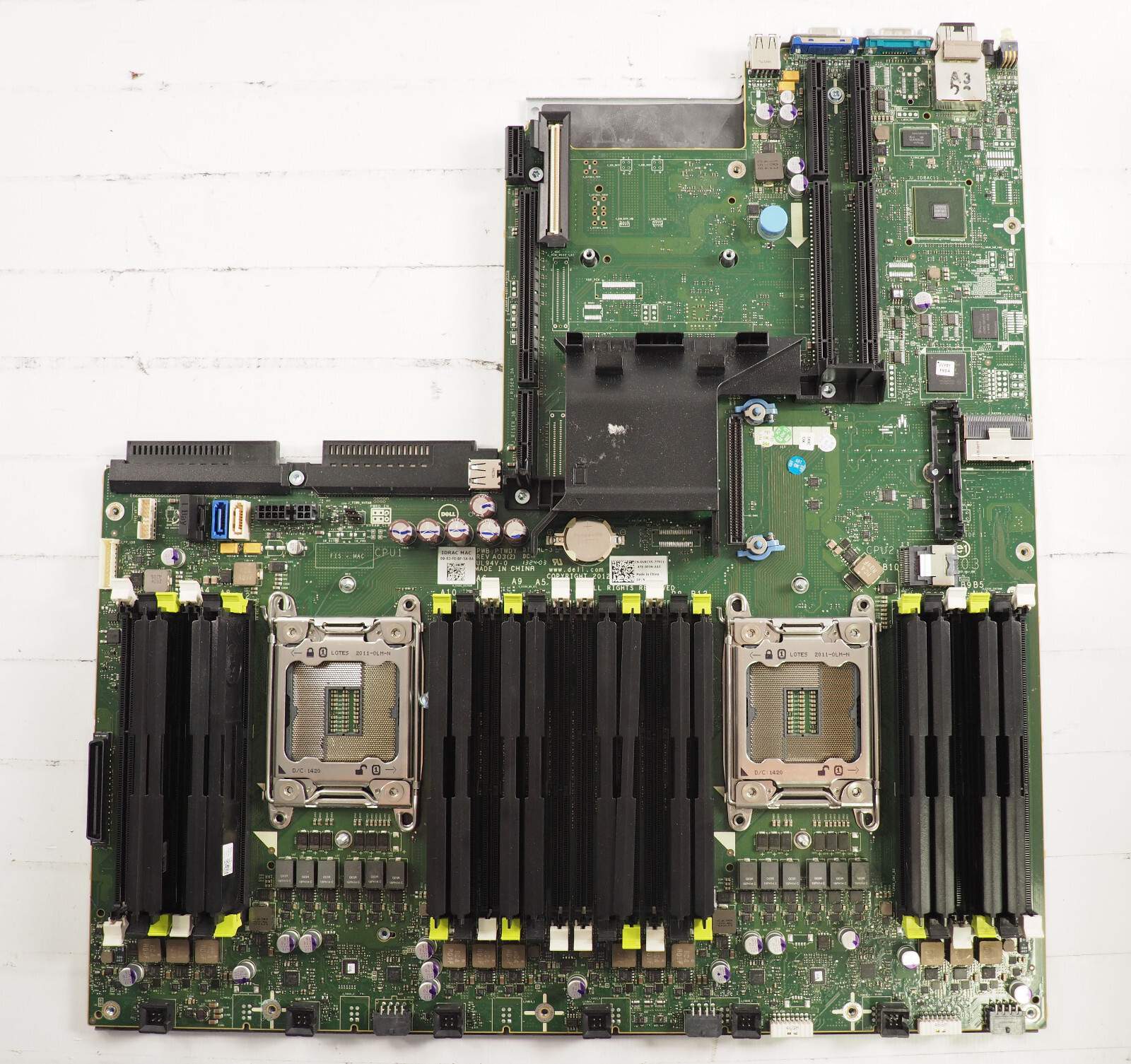 Dell PowerEdge R720 0VRCY5 VRCY5 Dual Socket LGA2011 V3 DDR3 Server Motherboard