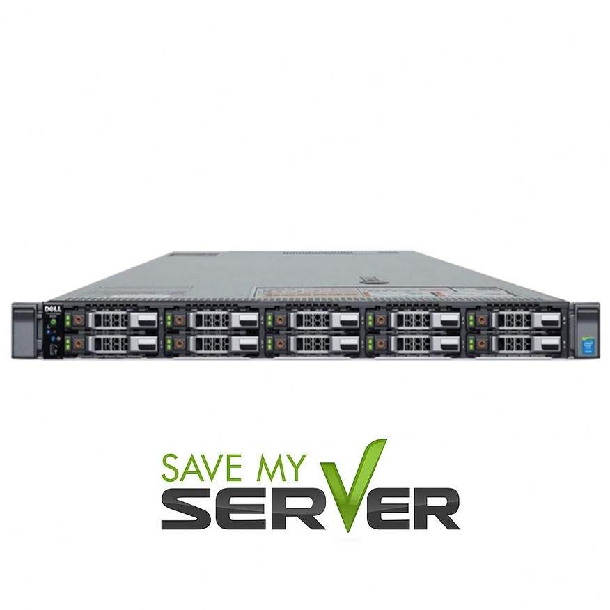 Dell PowerEdge R630 Server 2x E5-2640 V4 – 2.4GHz H730 64GB RAM 2x NEW 480GB SSD