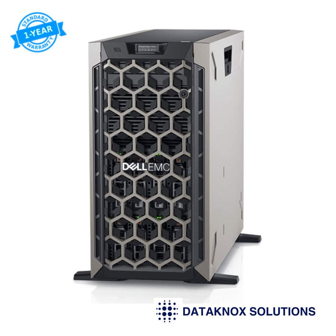 Dell T440 16SFF – 2x Gold 6152 – 128GB MEM – 4x 960GB SSD – H730P  – 2x PSU