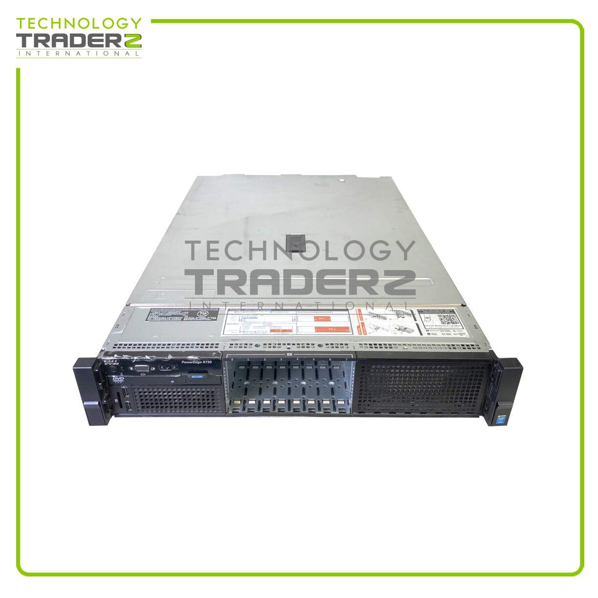 0CMMN Dell PowerEdge R730 Xeon E5-2630 v3 8-Core 8GB 8x SFF Server W/ 2x PWS