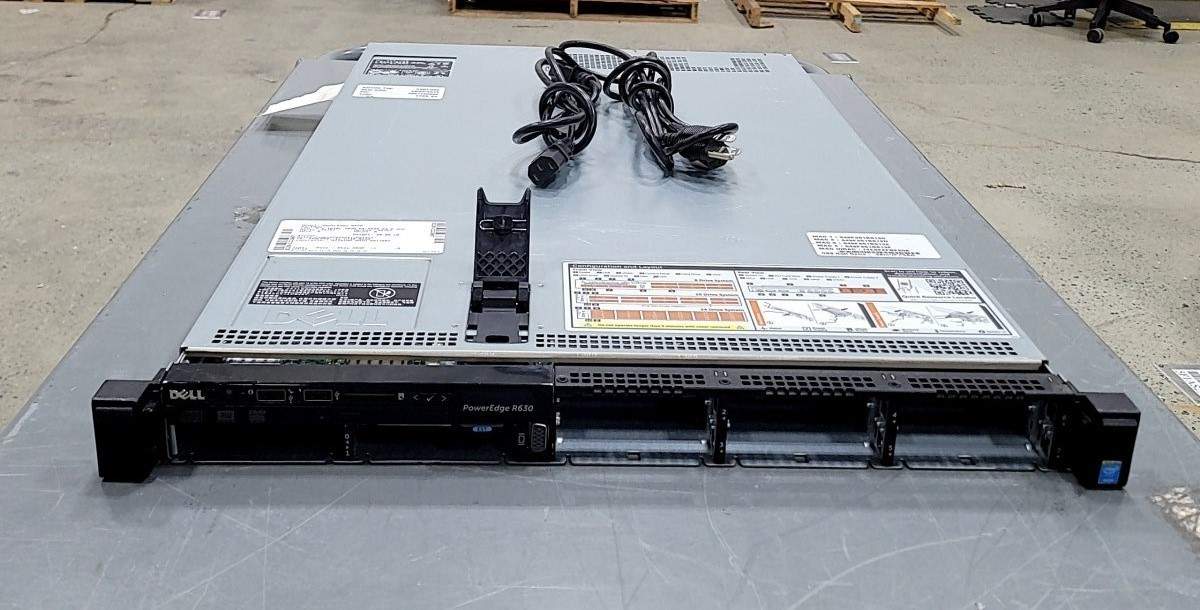 DELL PowerEdge R630 8×2.5″ Server 2*Intel E5-2620 V3 32GB SEE NOTES