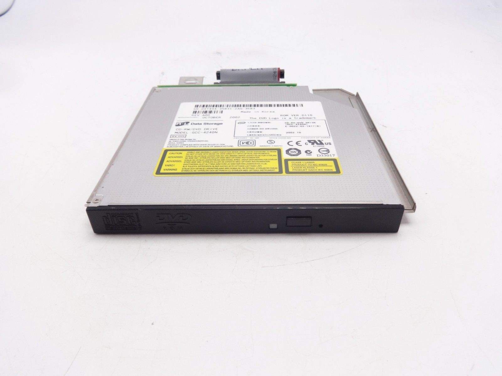 Dell GW409 CDRw/DVD Combo Drive SATA Poweredge 2900