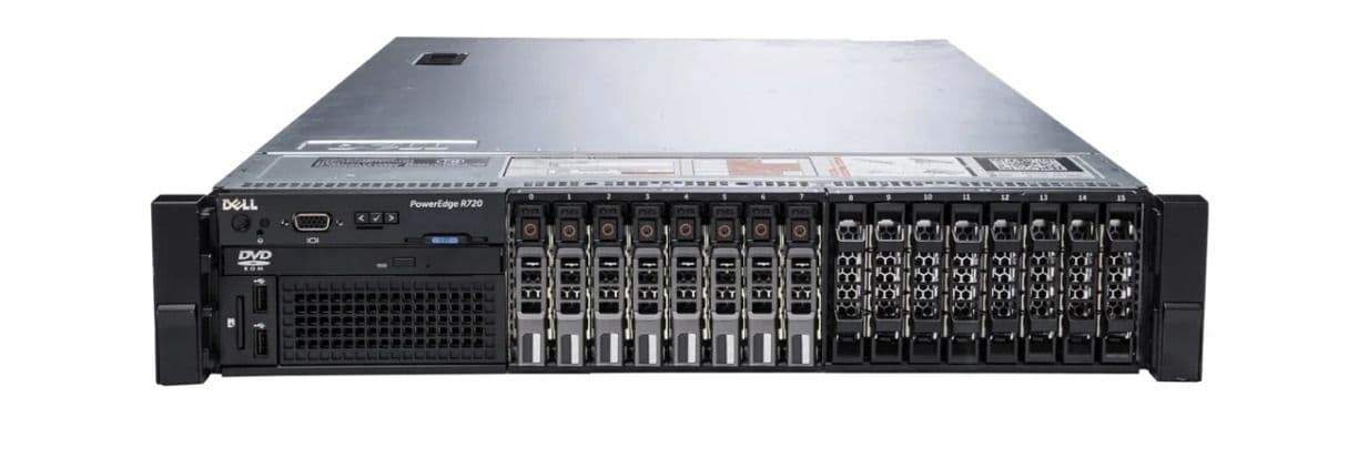 Dell PowerEdge R720 Server – 2x Xeon E5-2640 – 64GB RAM – No HDD