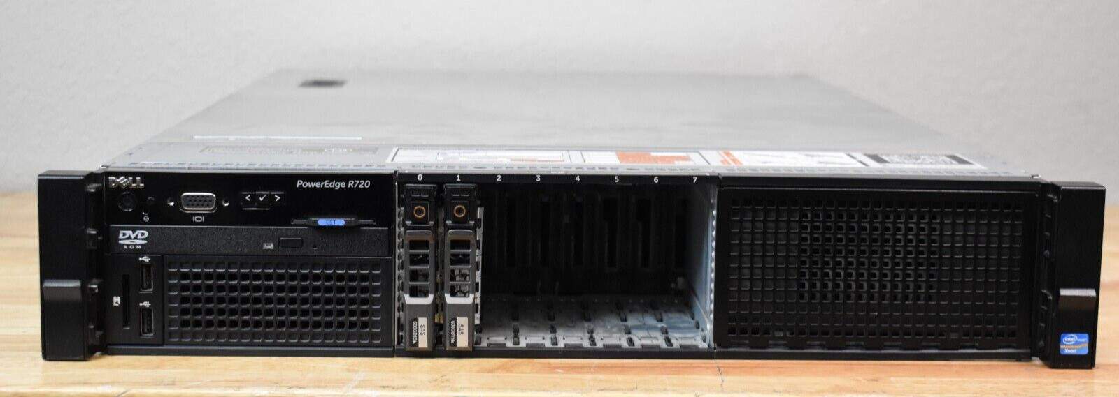 Dell POWEREDGE R720 Server E5-2640 0 2.50GHz 16GB RAM 2x300GB HDD Linux H710