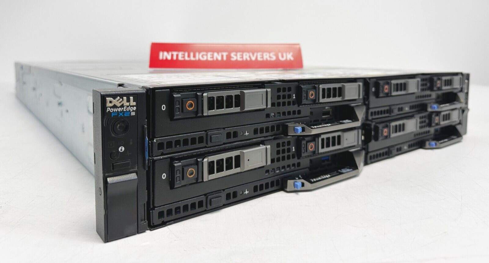 Dell PowerEdge FX2s – 4x FC640 2x Bronze 3106, 256GB, 2x 1.92TB SSD, H730P