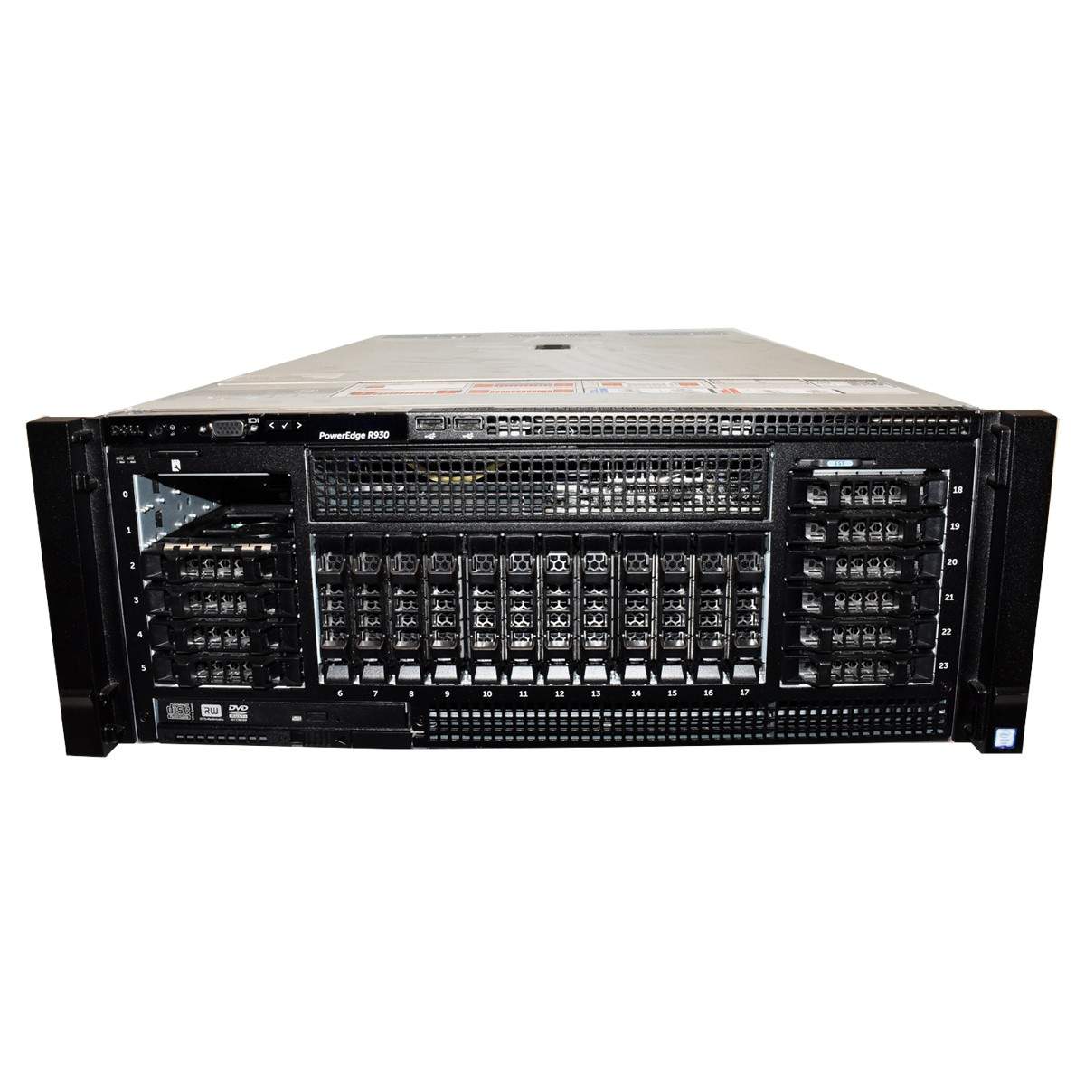 Dell PowerEdge R930 Server 4x E7-8880 V4 22-Core 0 RAM PERC H730p 24x SFF 2.5″