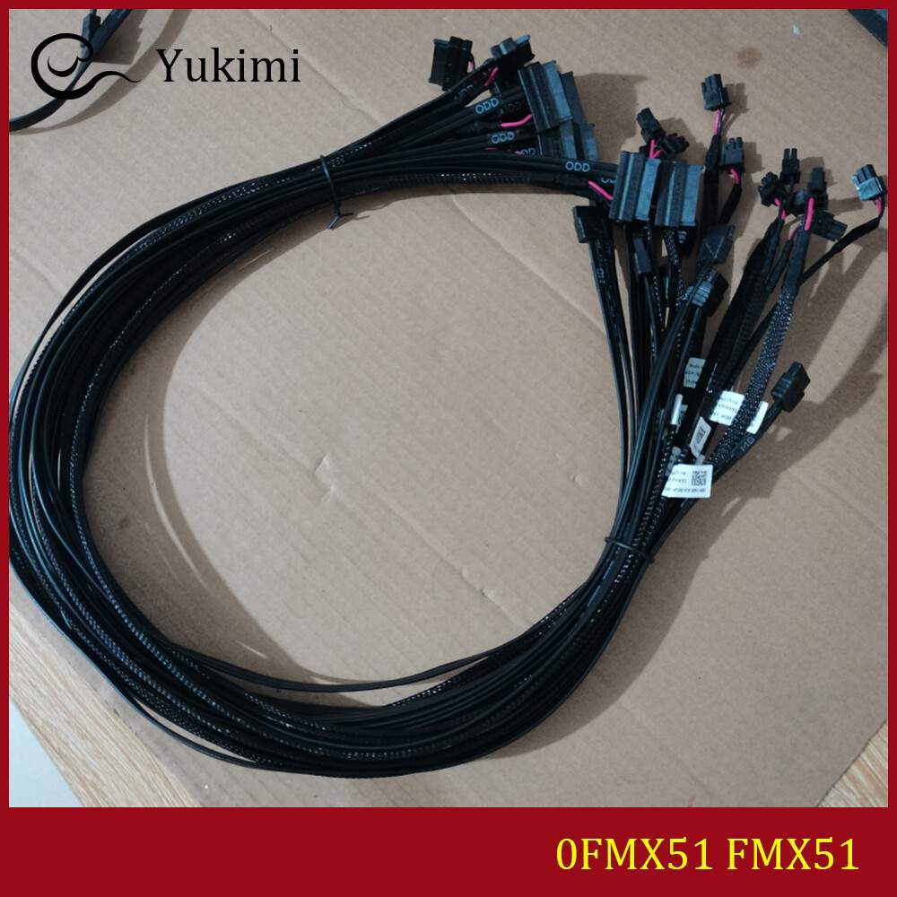 1PS 0FMX51 FOR DELL PowerEdge R730 Server Optical Drive Power Cable SATA Cable