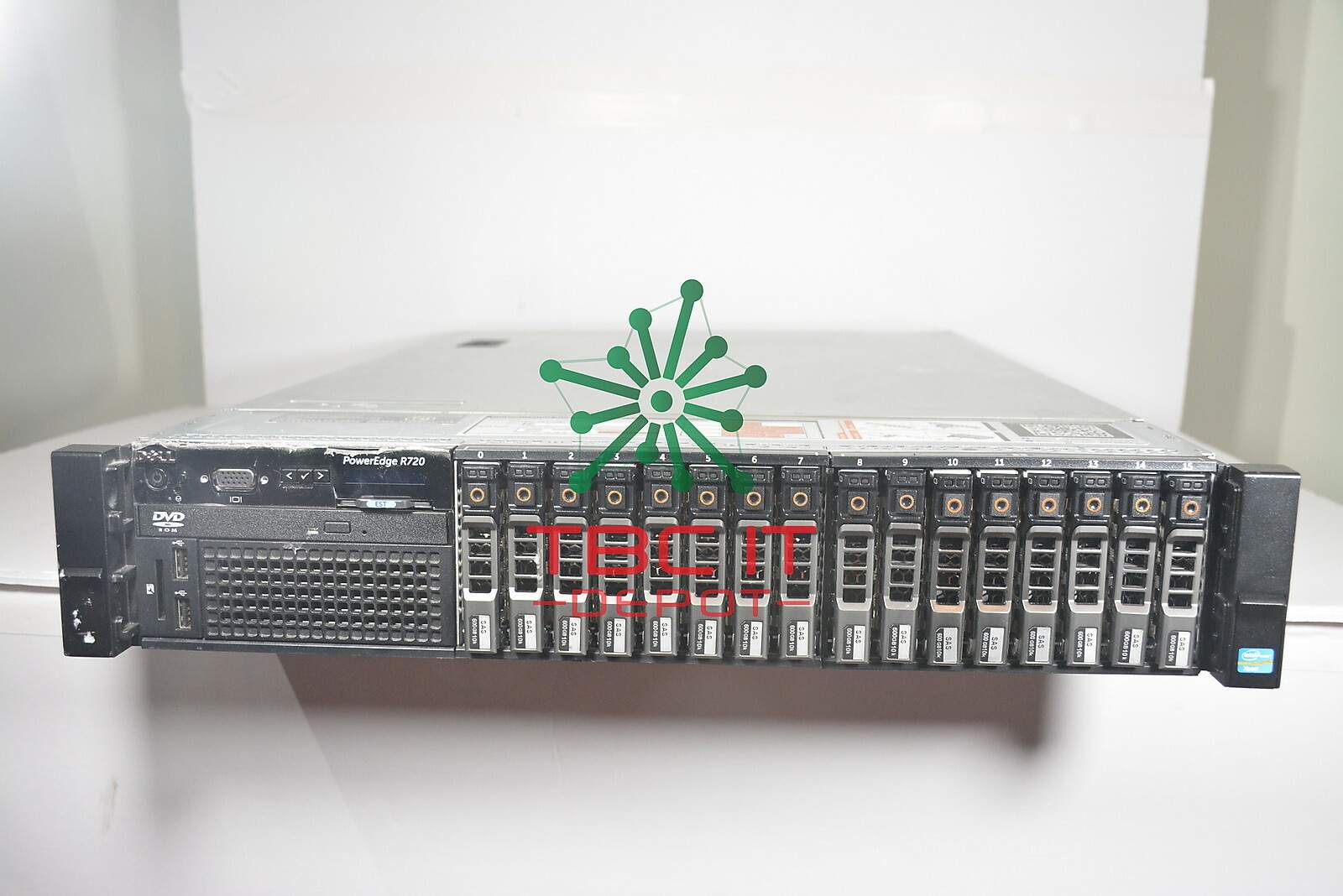 Dell PowerEdge R720 Server 2x 2.70GHz E5-2697 V2 12 Core 384GB 12x900GB H710