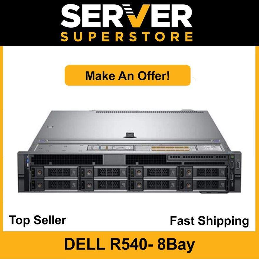 Dell PowerEdge R540 Server 2x Silver 4116 = 24 Cores H730P 32GB RAM 2x 3TB SAS