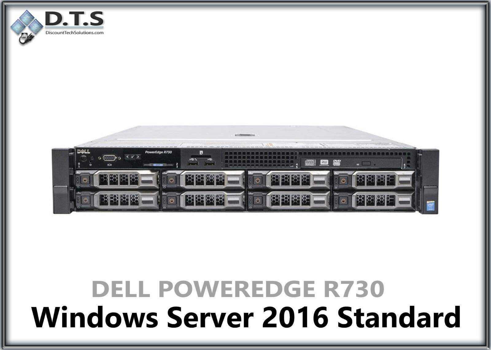 DELL PowerEdge R730 2x E5-2630v3 8C 256Gb 3x 6 Tb SAS H730 LFF WIN Server 2016 !