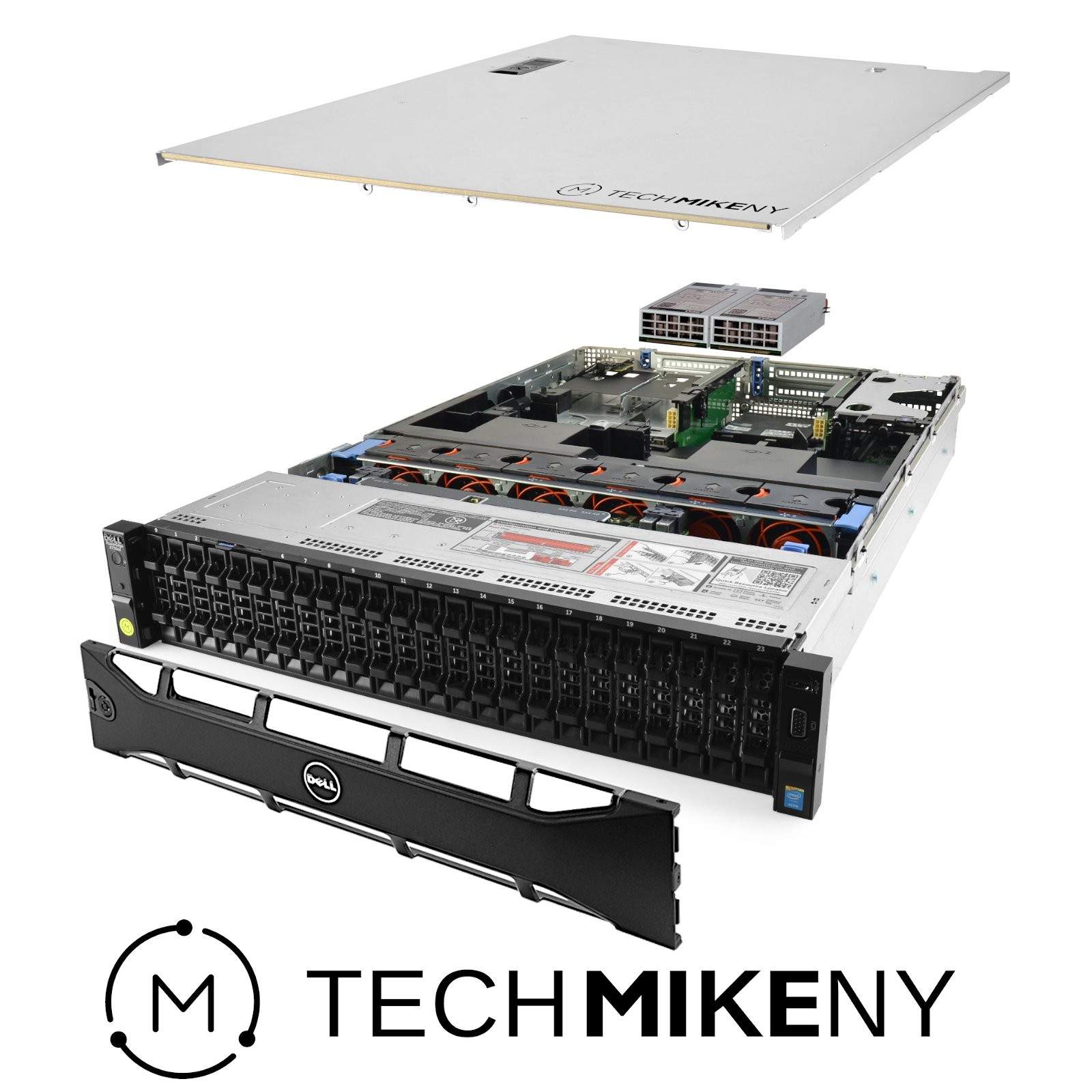Dell PowerEdge R730xd Server 24-Bay 2.40Ghz 28-Core 256GB RAM 13TB Storage Host