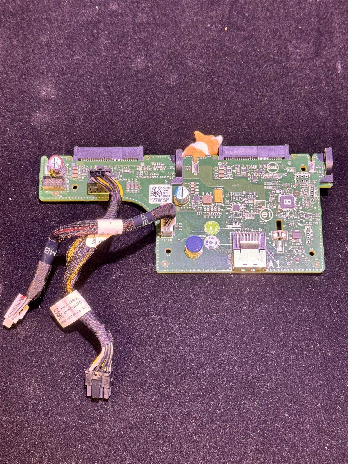 0JDG3 DELL POWEREDGE REAR FLEX BAY 2.5″ HDD BACKPLANE FOR R720XD