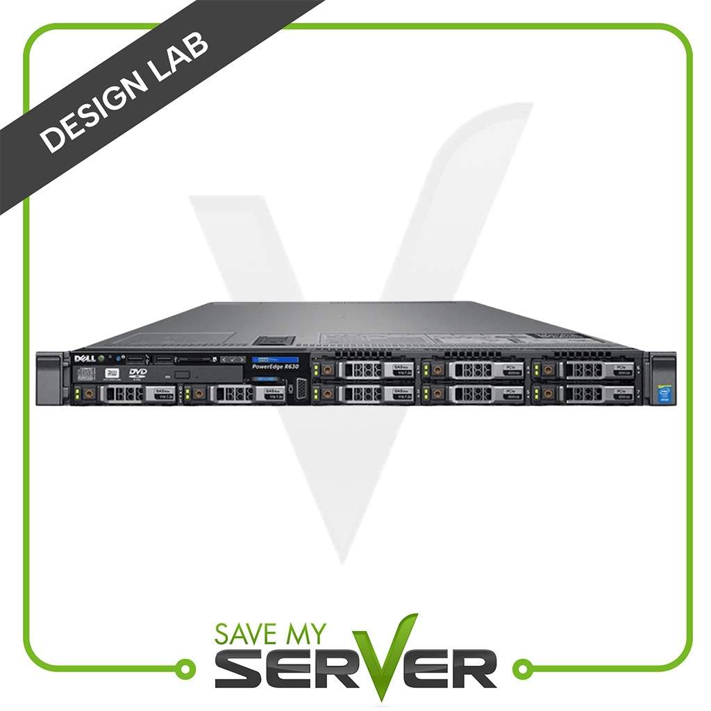 Dell PowerEdge R630 Server | 2x Xeon E5 – 2699 V3 2.30GHz | 36 Core | Design Lab