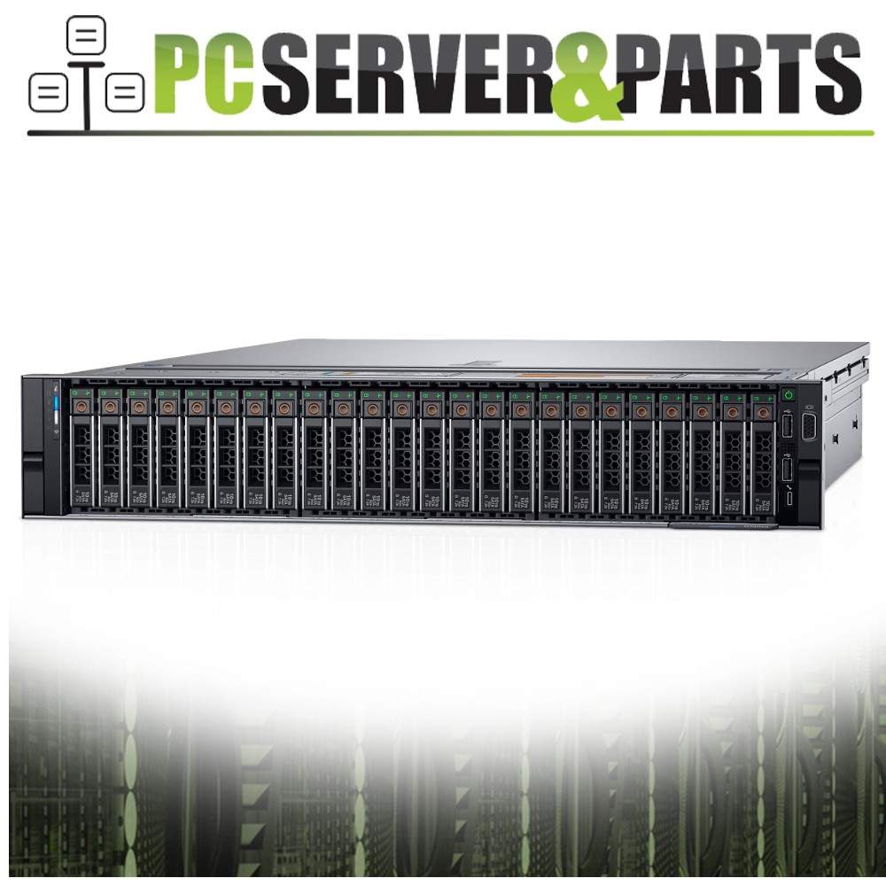 Dell PowerEdge R740XD 24 Core Server 2X Gold 6126 64GB 1TB SSD Ubuntu 28x Trays