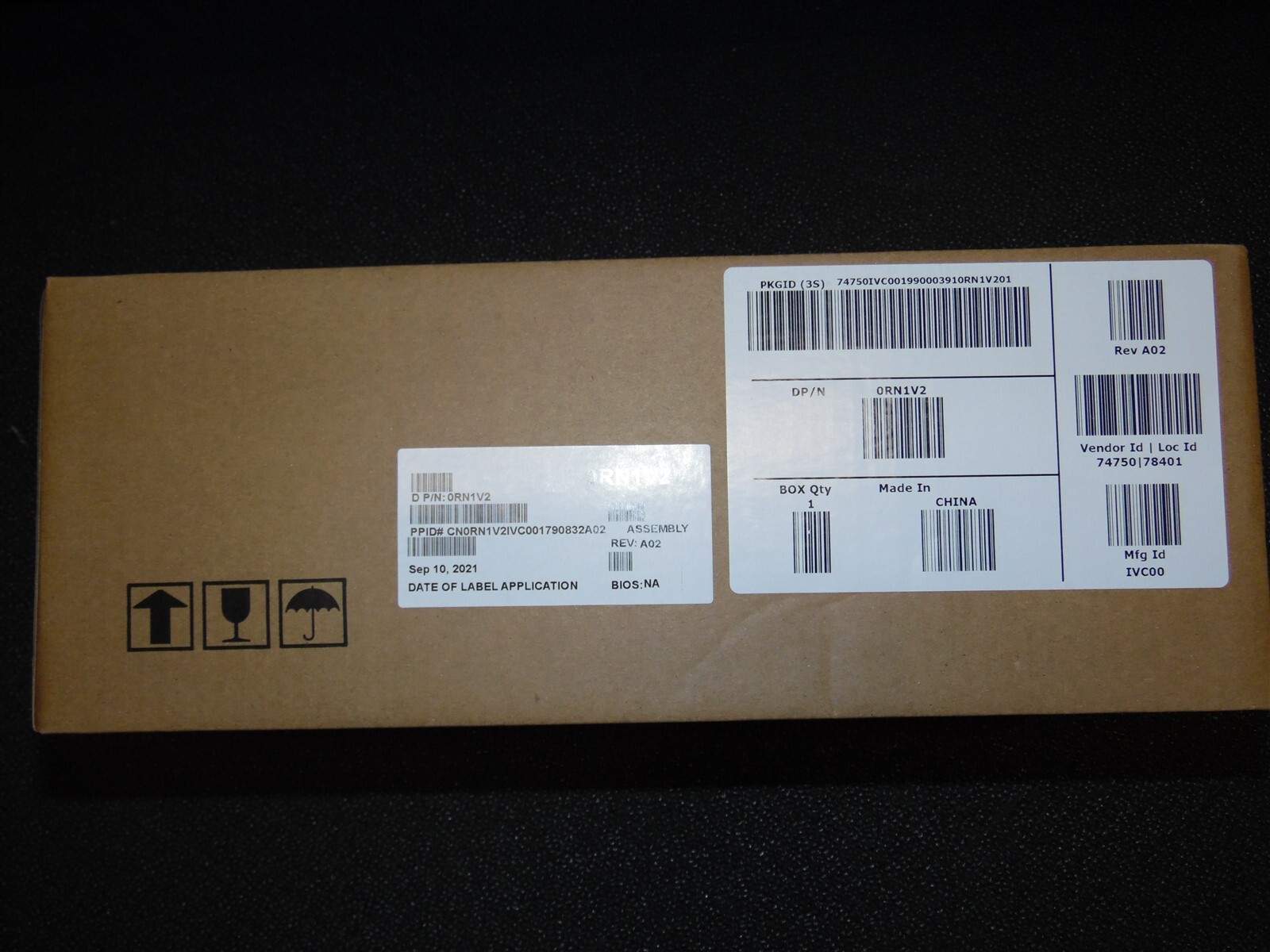 DELL EMC POWEREDGE SERVER R740XD 24 BAY NVME RISER 2D PCI RN1V2