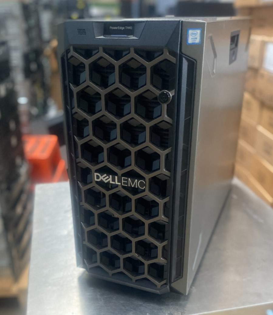 Dell PowerEdge T440 2 Xeon Silver 4114 2.2GHz 64G H730P 2 x 800G SSD 6x8TB Tower