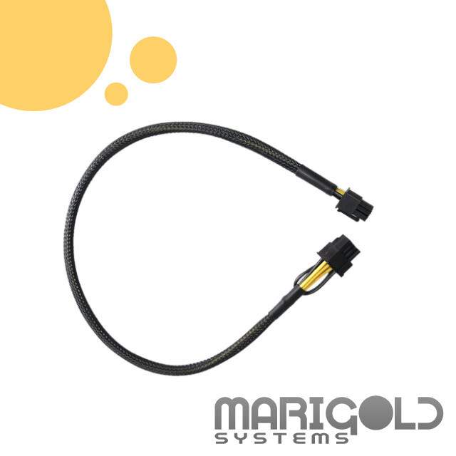 Dell PowerEdge R750 R7525 GPU Cable (1x 8 Pin) 0T34N0 T34N0