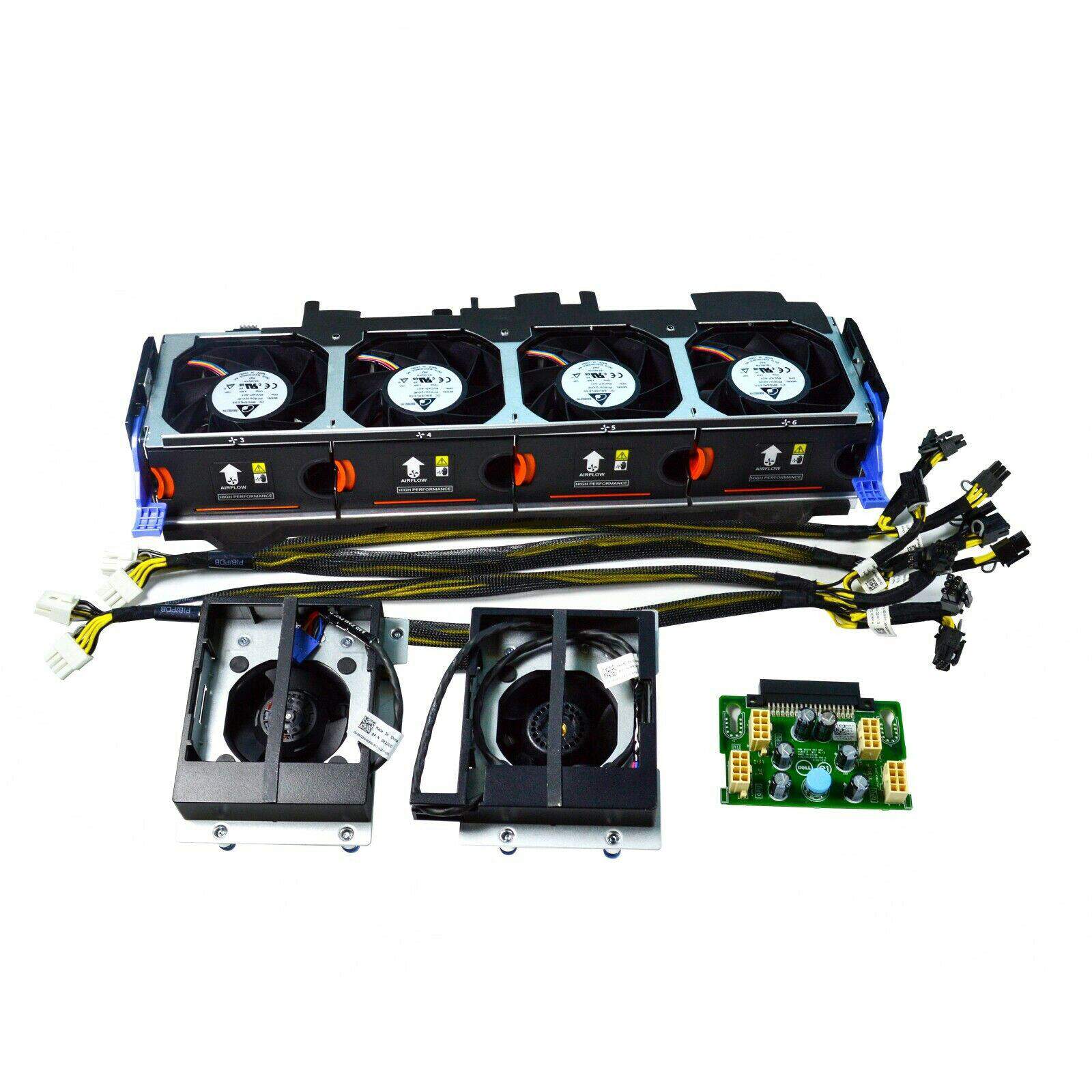 New For Dell Poweredge T640 GPU High Performance Fan Upgrade Kit 0KJN71 KJN71